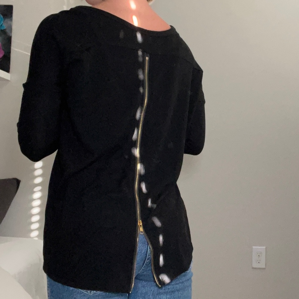 Lulu’s Zip Back Sweater